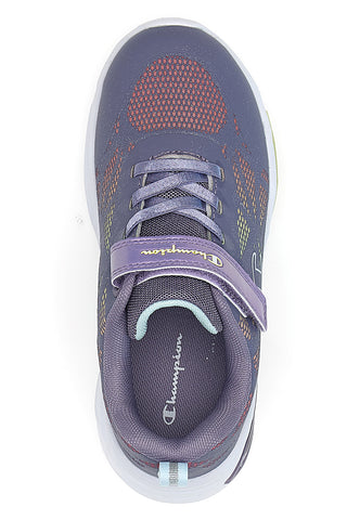Mehrfarbige Mesh-Sneaker mit Champion Wave Tri G PS-Leuchten