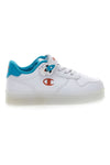 Weiße Sneakers Champion GLW B TD mit blauen Details