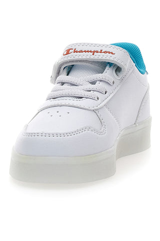 Weiße Sneakers Champion GLW B TD mit blauen Details