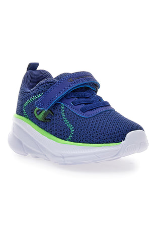 Champion HRO JB TD Low Cut Blaue Mesh- und Klett-Sneaker
