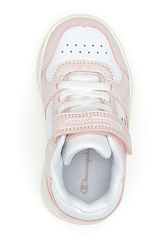 Champion RD18 Bubble G TD Pink Sneakers mit Klettverschluss und Logo