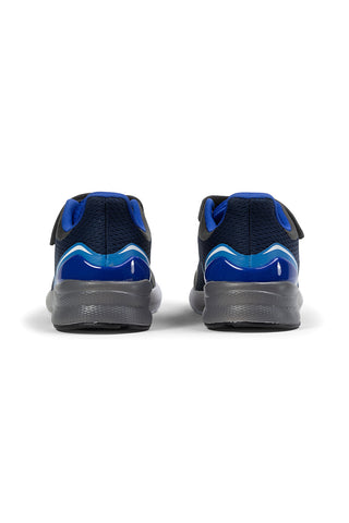 Schwarze Sneakers mit Animalier-Details und dicker Sohle Fila FFW0194