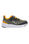 Sneakers verdi con dettagli gialli e strap Fila FFK0076