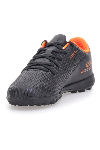 Skechers Jr Youth TF Schwarz Orange Turf Fußballschuhe
