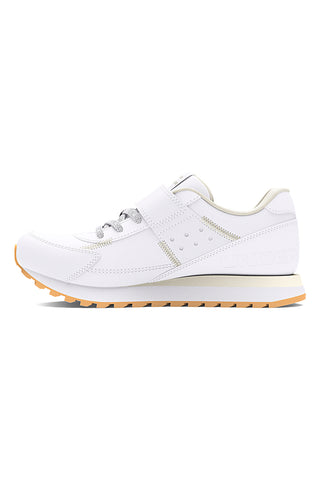 Under Armour – Essential Runner – Leichte weiße Sneakers mit Gummisohle