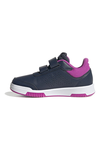 Sneakers blu navy con dettagli fucsia e chiusura a strappo Adidas Tensaur Sport 2.0 CF K