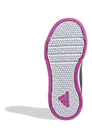 Adidas Tensaur Sport 2.0 CF K marineblaue Sneakers mit fuchsiafarbenen Details und Klettverschluss