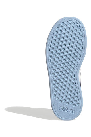 Sneakers blu con dettagli iridescenti Adidas Grand Court 2.0 EL C