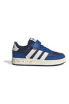 Sneakers blu con 3 strisce bianche Adidas Breakbase C