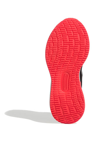 Sneakers nere con suola rossa e chiusura a strappo Adidas Runfalcon 5 EL C