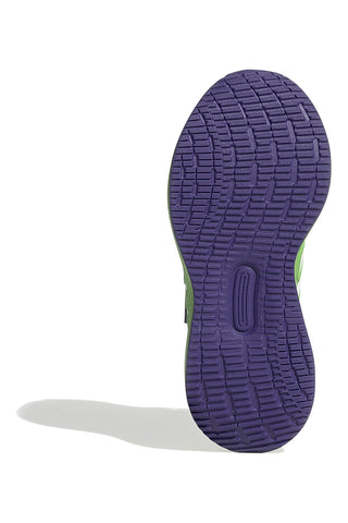 Scarpe da running verdi Iron Hulk con suola Cloudfoam Adidas Runfalcon 5 EL C