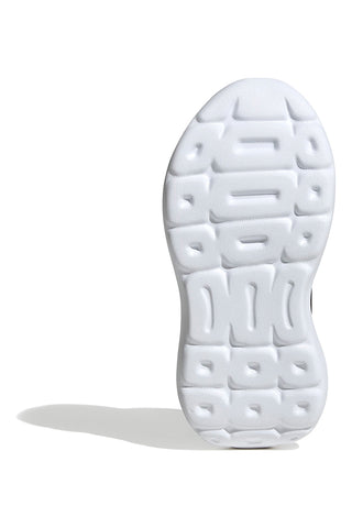 Scarpe ginnastica nere e fucsia con chiusura a strappo Adidas Tensaur Run 3.0 EL C