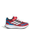 Adidas Runfalcon Spiderman EL C Rote Laufschuhe mit Spider-Man-Grafik und Klettverschluss