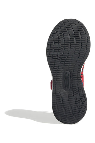 Scarpe da running rosse con grafica Spider-Man e chiusura a strappo Adidas Runfalcon Spiderman EL C