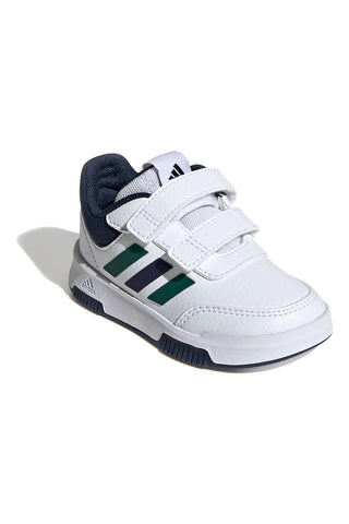 Adidas Tensaur Sport 2.0 CF I Weiße Sportschuhe mit Doppelriemen