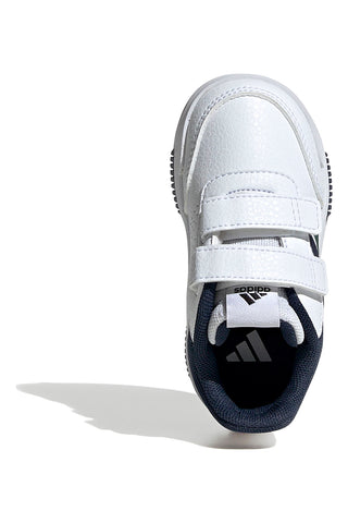 Adidas Tensaur Sport 2.0 CF I Weiße Sportschuhe mit Doppelriemen