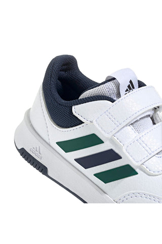 Adidas Tensaur Sport 2.0 CF I Weiße Sportschuhe mit Doppelriemen