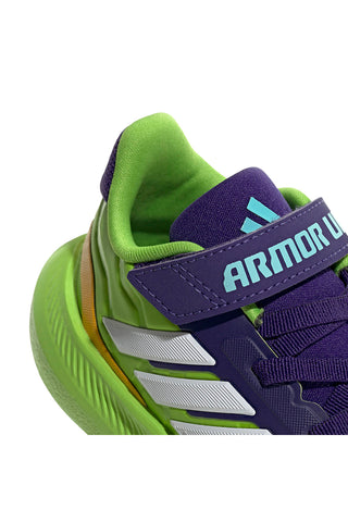 Scarpe da running verdi Iron Hulk con suola Cloudfoam Adidas Runfalcon 5 EL I