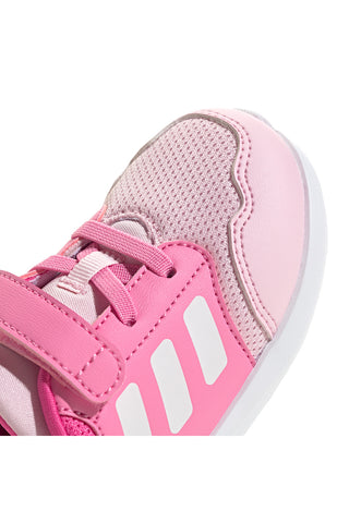 Scarpe da running rosa con chiusura a strappo Adidas Tensaur Run 3 EL I