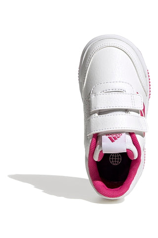 Adidas Tensaur Sport 2 CF I Weiße Sportschuhe mit Klettverschluss