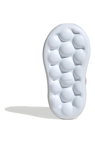 Sneakers bianche con dettagli rosa e suola Bubblecomfy Adidas Breaknet 3.0 CF I