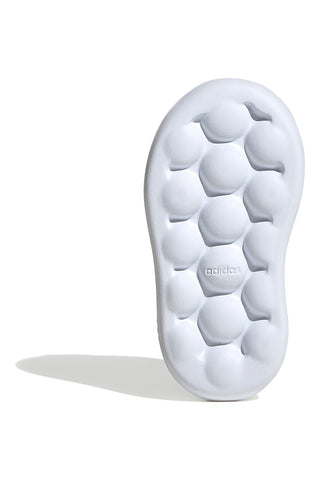 Adidas Advantage Smiley CF I Weiße Sneaker mit Smiley-Motiv und Doppelriemen