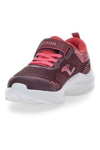 Joma HEOS JR 2519 Burgunderrote Klettschuhe für Mädchen