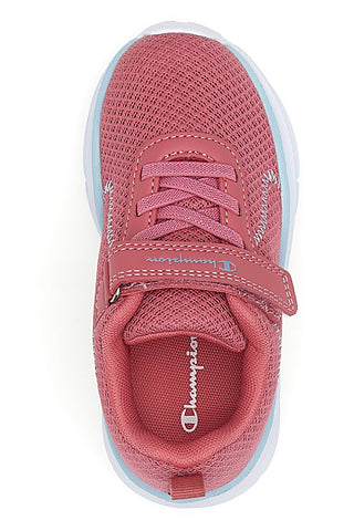 Sneakers rosa con chiusura a strappo Champion HRO J G TD Low Cut Shoe