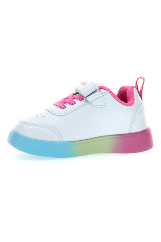 Sneakers bianche con luci multicolore M-Kids MG25111