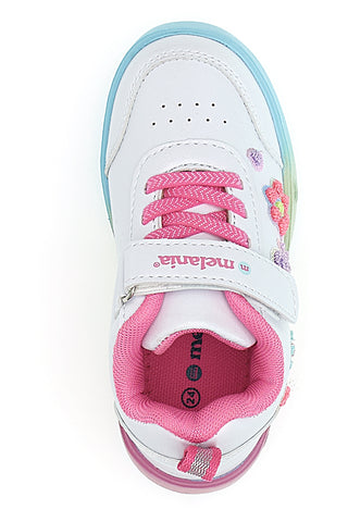 Sneakers bianche con luci multicolore M-Kids MG25111