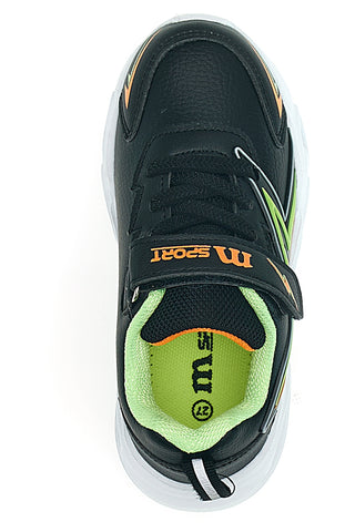 Sneakers nere con luci LED MKids MG251431