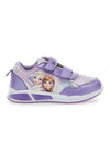 Lila Schuhe mit Lichtern und Frozen-Print D4310711S