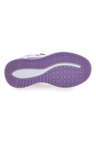 Scarpe lilla con luci e stampa Frozen D4310711S