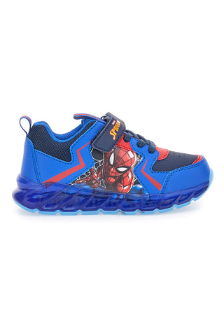 Blaue Sneakers mit Spiderman-Lichtern R1310629S