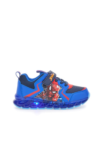 Sneakers blu con luci Spiderman R1310629S