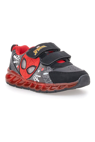 Sneakers nere e rosse con luci Spiderman R1310616S