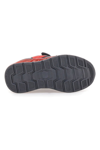 Sneakers nere e rosse con luci Spiderman R1310616S