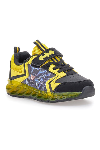 Schwarz-gelbe Sneakers mit Lichtern Batman W1020212S10