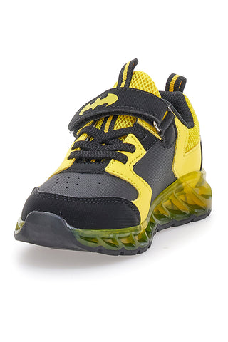 Schwarz-gelbe Sneakers mit Lichtern Batman W1020212S10