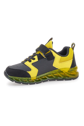 Schwarz-gelbe Sneakers mit Lichtern Batman W1020212S10