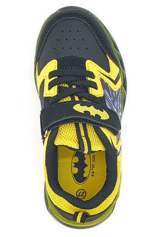 Schwarz-gelbe Sneakers mit Lichtern Batman W1020212S10