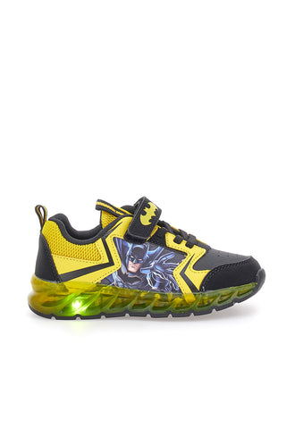 Schwarz-gelbe Sneakers mit Lichtern Batman W1020212S10