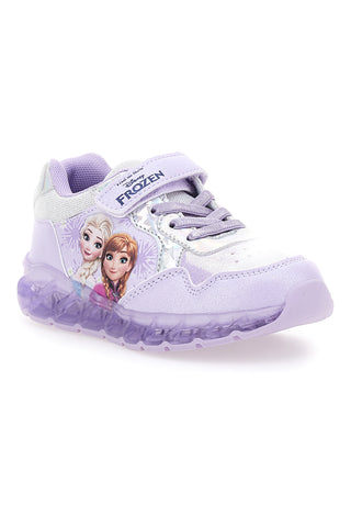 Lila Sneakers mit Frozen-Lichtern D4310654S