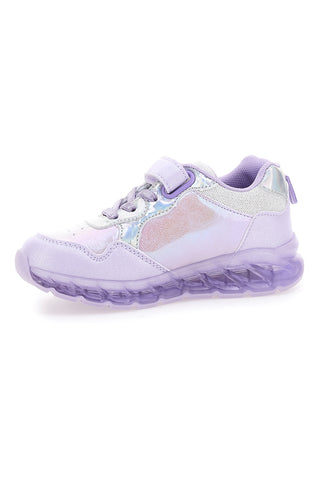 Lila Sneakers mit Frozen-Lichtern D4310654S