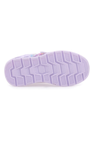 Lila Sneakers mit Frozen-Lichtern D4310654S
