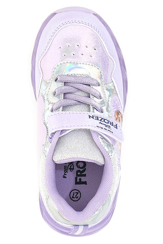 Lila Sneakers mit Frozen-Lichtern D4310654S