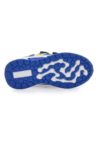 Blaue Schuhe mit Lichtern und Sonic-Aufdruck N9610051S20