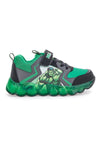Grüne Sneakers mit Hulk-Lichtern R1010228S10