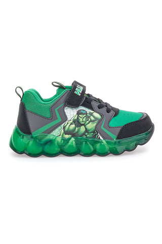 Sneakers verdi con luci Hulk R1010228S10