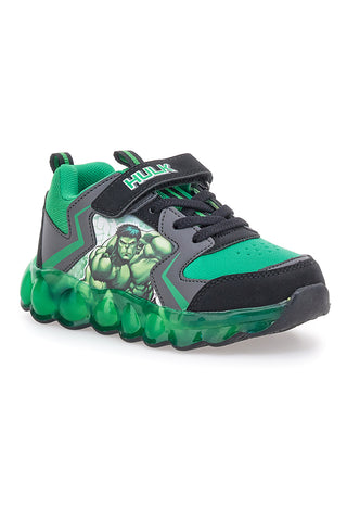 Grüne Sneakers mit Hulk-Lichtern R1010228S10